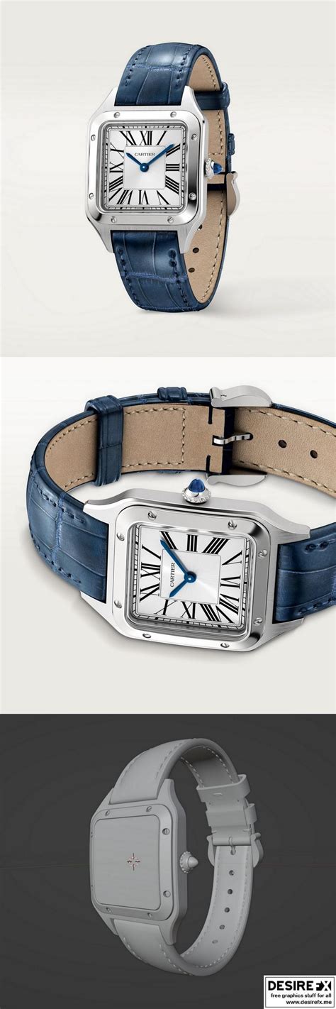 cartier watch 3d model|cartier watch catalogue.